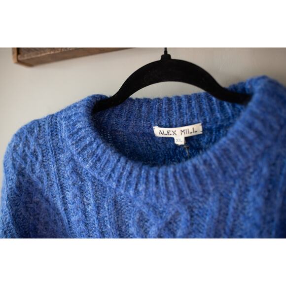 Alex Mill Catskill Willow Fisherman Sweater Size XL - Picture 3 of 4